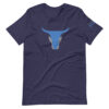 Blue Ox Skull & Horns Logo Short-Sleeve Unisex T-Shirt - Image 5