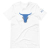 Blue Ox Skull & Horns Logo Short-Sleeve Unisex T-Shirt - Image 2