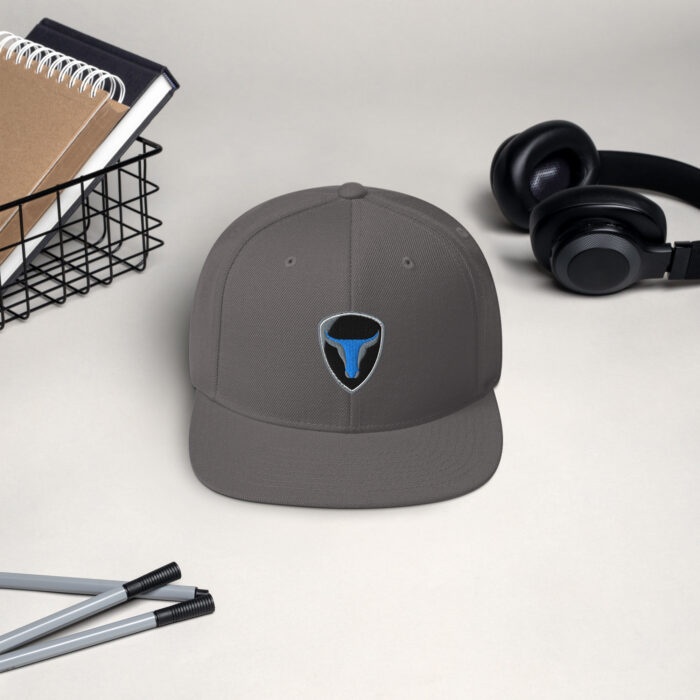 Blue Ox Logo Snapback Hat - Image 8