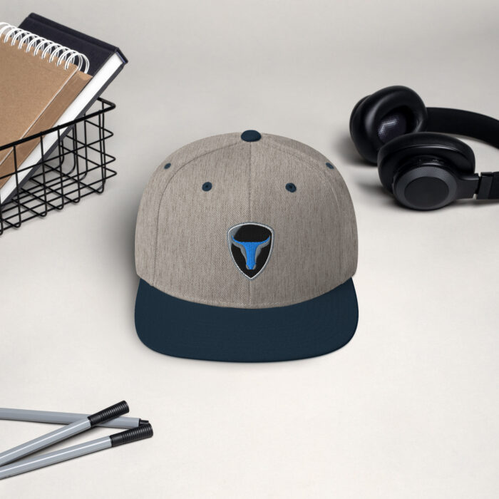 Blue Ox Logo Snapback Hat - Image 9