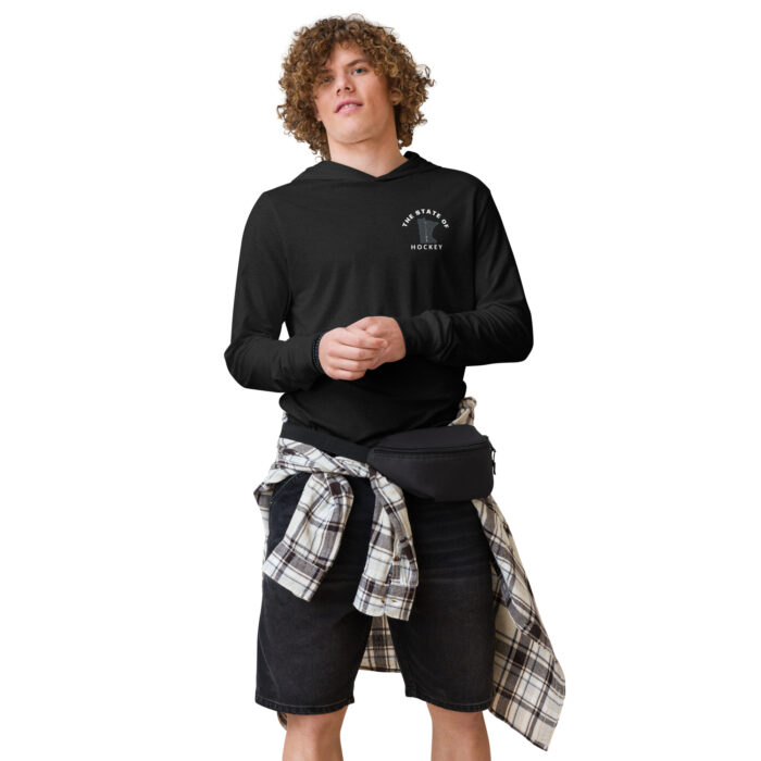 State of Hockey hooded long-sleeve tee - Image 2