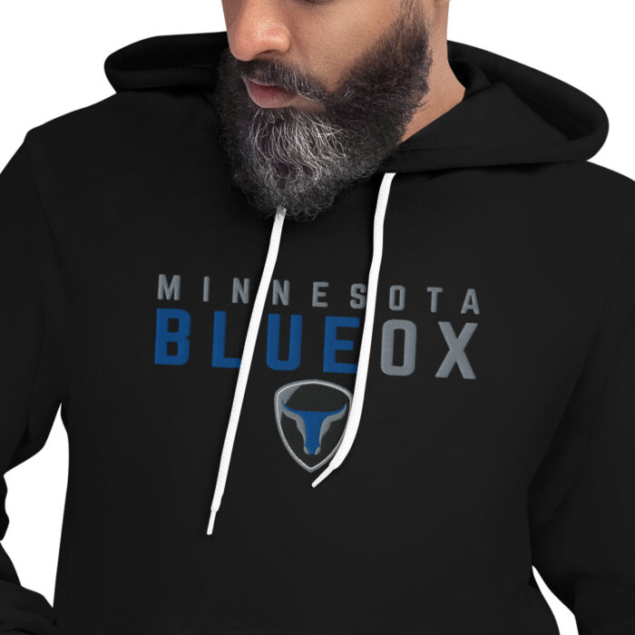 Blue Ox Embroidered Hoodie - Image 2